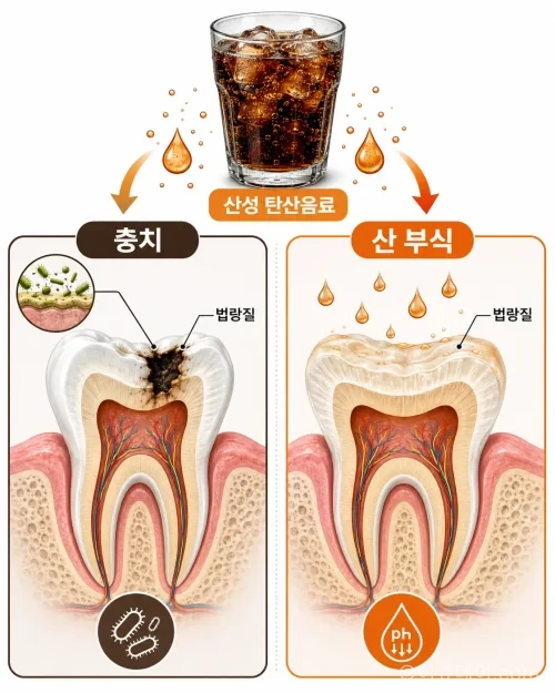 다이어트 콜라는 설탕과 열량이 거의 없지만 물처럼 마셔도 되는 건강 음료는 아니다. 마신 직후 나타날 수 있는 카페인 반응과 치아 산 부식 위험, 아스파탐 안전성, 체중·혈당에 미치는 영향을 과학적 근거와 함께 정리했다.