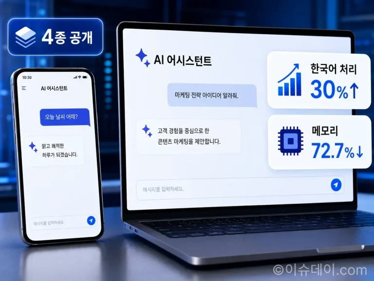 카카오 카나나-2 경량 언어모델 4종과 한국어 처리 효율 개선