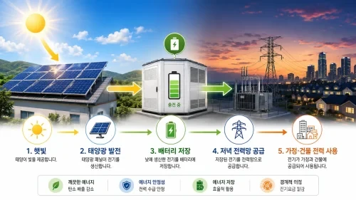 한화큐셀이 미국 애리조나주에 조성되는 2.8GW 태양광·5.7GWh ESS 복합단지 아틀라스 에너지 파크의 EPC와 모듈 공급을 맡는다. 사업 규모와 현지 생산 경쟁력을 정리했다.