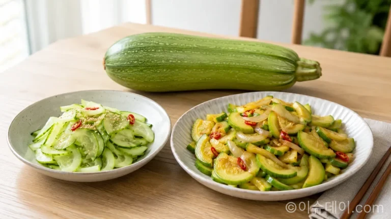 애호박은 깨끗하게 세척하면 생으로 먹을 수 있지만 강한 쓴맛이 난다면 섭취하지 않아야 한다. 애호박 생식 방법과 익혀 먹을 때의 장점, 쿠쿠르비타신 주의사항을 정리했다.