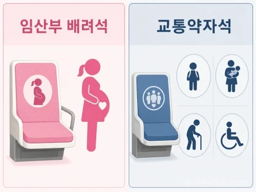 서울 지하철 임산부 배려석을 임산부 및 영유아 배려석으로 바꾸자는 시민 제안에 서울교통공사가 명칭 변경은 어렵다고 답했다. 영유아와 보호자가 이용할 수 있는 교통약자석의 종류와 공사의 답변, 현행 이용 기준을 정리했다.