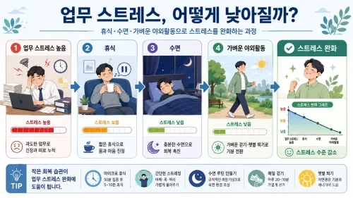 휴가가 필요한 신호 5가지|집중력 저하·번아웃 점검법