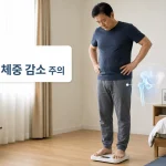 금연 후 체중 감소와 고관절 골절 위험을 확인하는 중장년층
