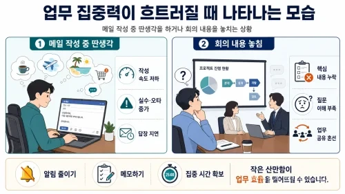 휴가가 필요한 신호 5가지|집중력 저하·번아웃 점검법