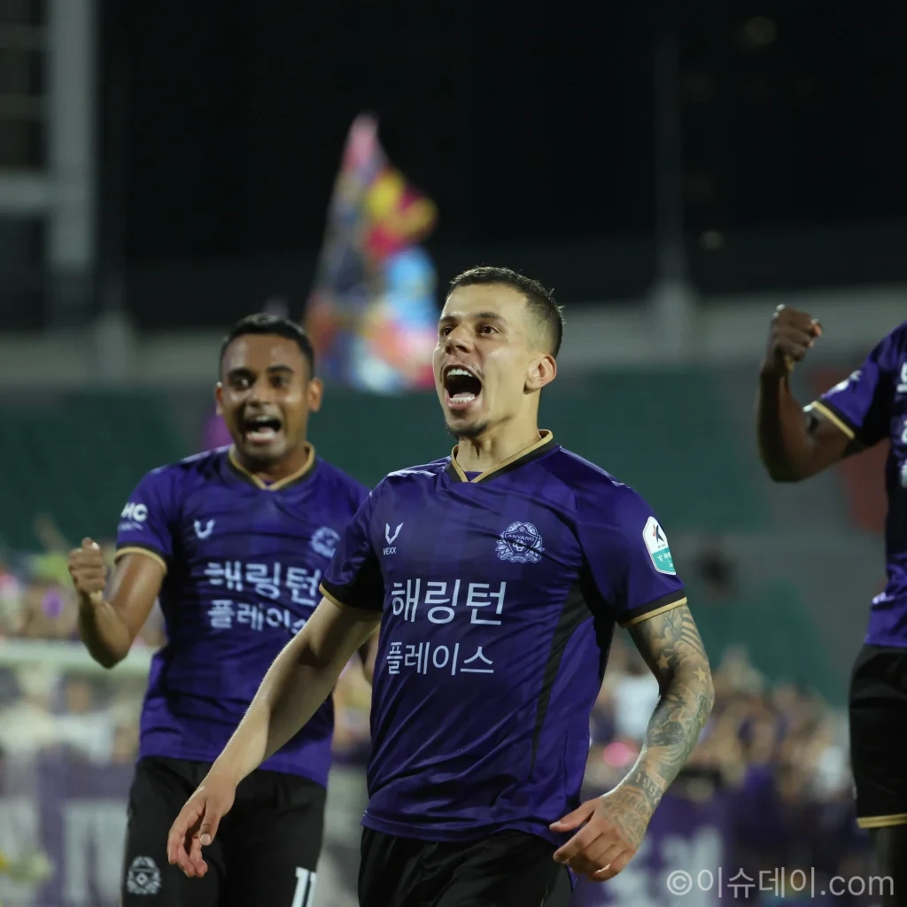 "내가 안양의 왕이다" FC안양 마테우스 멀티골로 인천 2-1 제압, 4연패 끊고 7위 도약
