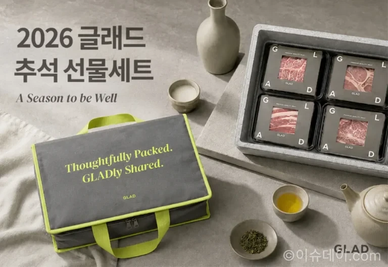 글래드 호텔 추석 선물세트 판매, 한우 25만원부터 삼다정 명절 음식까지