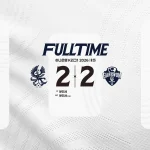 광주FC 강원FC K리그1 25라운드 2대2 무승부
