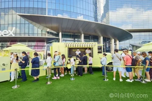 올리브영 웰니스 응원 트럭