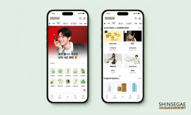 신세계면세점 웰니스 전문관 면역케어 슬림케어 트래블케어