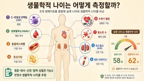 폭염이 생물학적 나이와 생체표지자에 미치는 영향