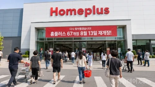 홈플러스 재개장, 홈플러스가 2026년 8월 13일 임시휴업했던 67개 점포의 정식 영업을 재개한다.