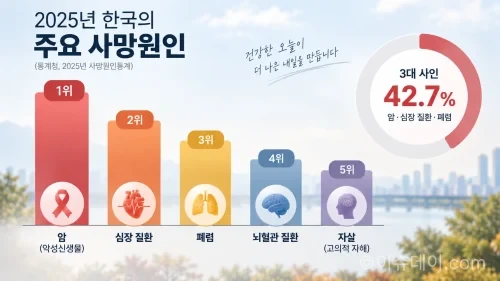 2025년 사망원인 통계