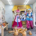 에버랜드 추석 행사 바오패밀리 스티커 챌린지와 판다월드 모습