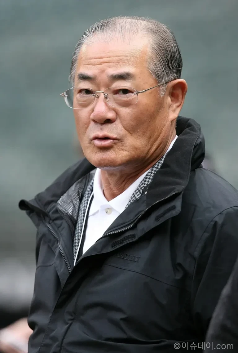 일본 프로야구 통산 3085안타 기록을 보유한 장훈의 현역 시절 타격 모습