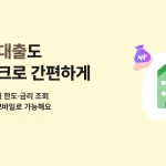 카카오뱅크 분양잔금대출 최대 10억원 모바일 신청 화면