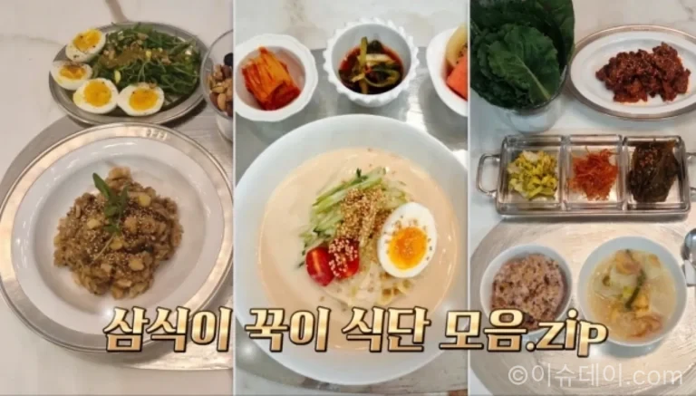 김종국이 옥탑방의 문제아들에서 공개한 신혼 밥상