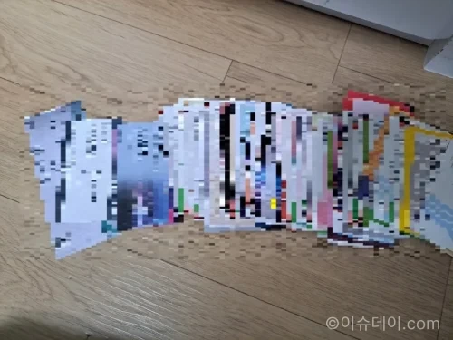 암표상 구속 사건에서 경찰이 확보한 공연 티켓 자료