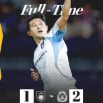 울산 HD 이동경이 FC안양전에서 동점골을 기록하는 장면