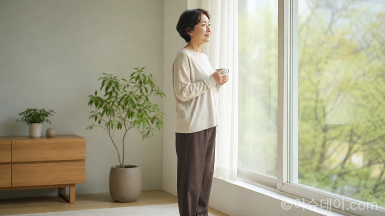 유방암 비전형적 증상에 대해 생각하는 여성