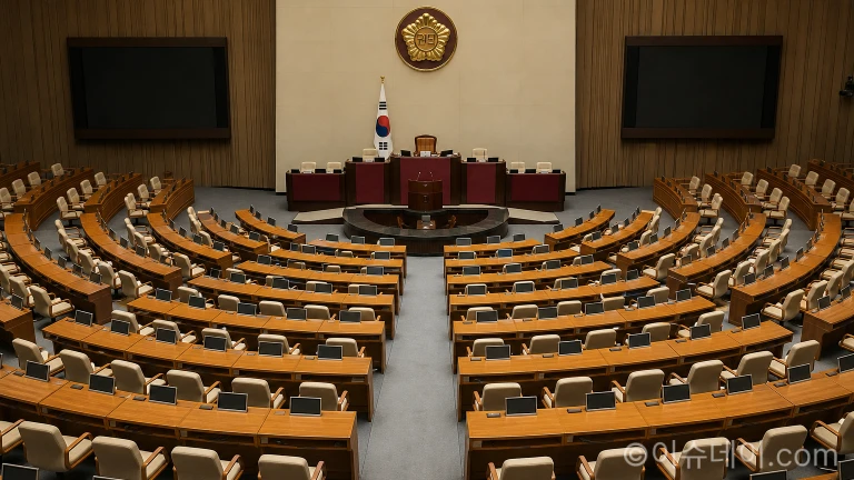 대한민국 국회 본회의장 전경