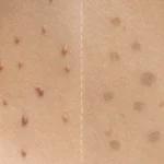 쥐젖과 편평사마귀의 형태를 비교하는 일러스트
