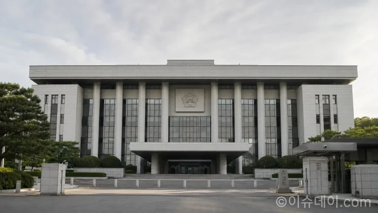 무기징역이 확정된 인천지방법원의 외부 전경
