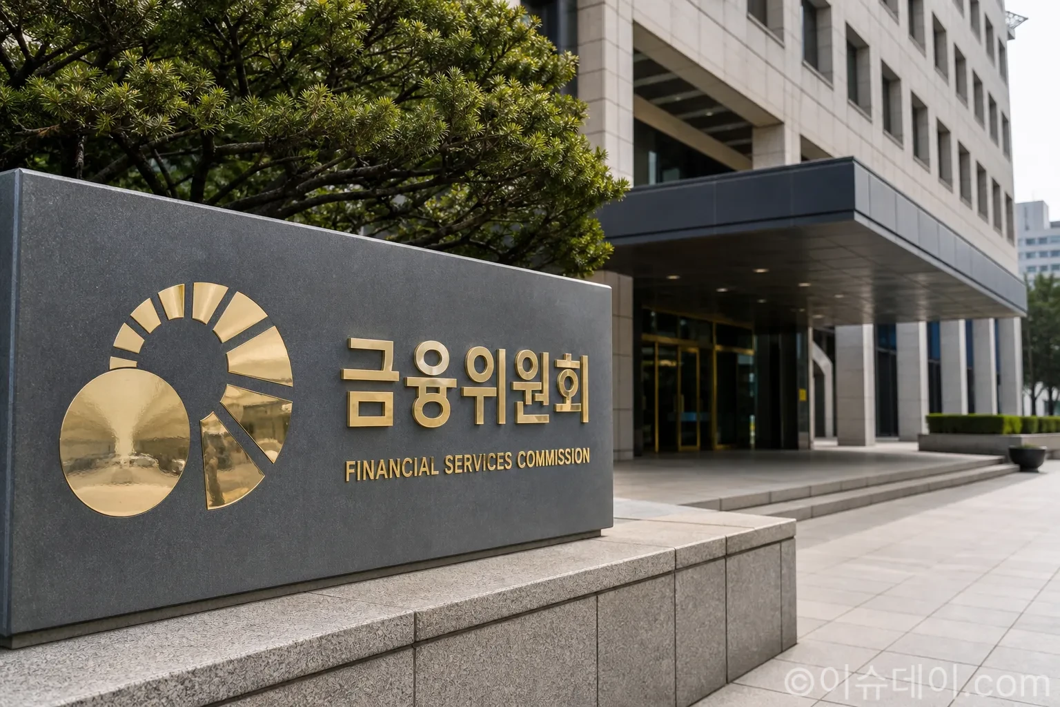 K-민생지킴대출 정책을 추진하는 금융위원회 전경