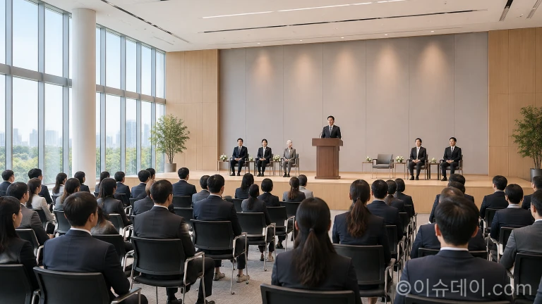 LH 서울지역본부 대회의실에서 개최된 AI 프론티어 출범식 현장 전경