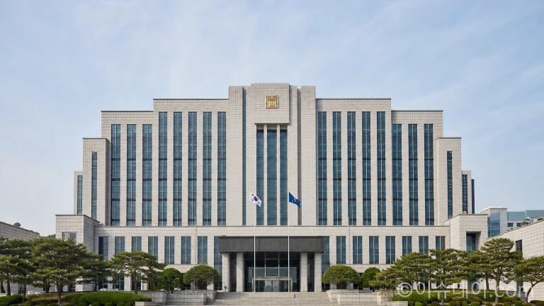 수사기관 건물 전경