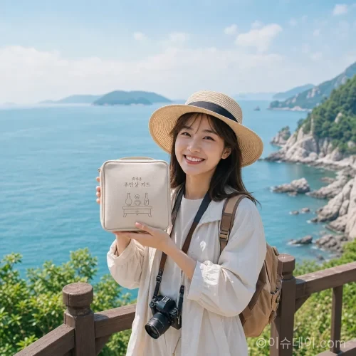 남해안 K-디저트가 담긴 휴대용 주안상 키트