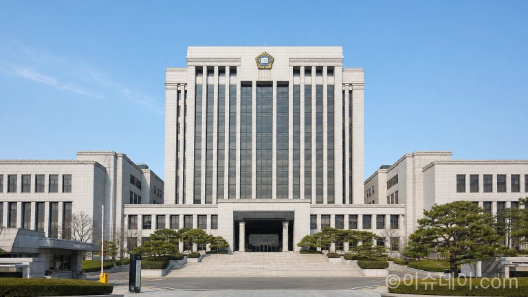 중앙선거관리위원회 건물 외부 전경