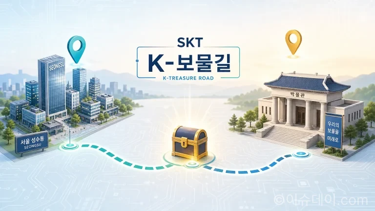 SKT, 성수동에 'K-보물길' 연다…IT로 박물관·지역 관광 연결