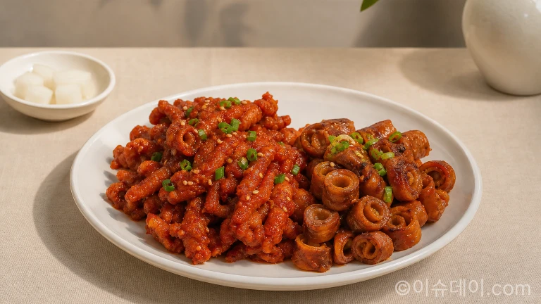 매운맛 냉동 야식