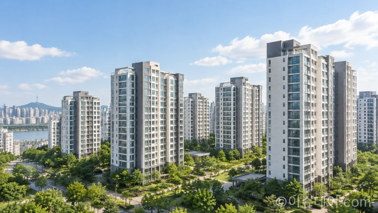 서울 영등포구 대림동 일대 아파트 단지 전경